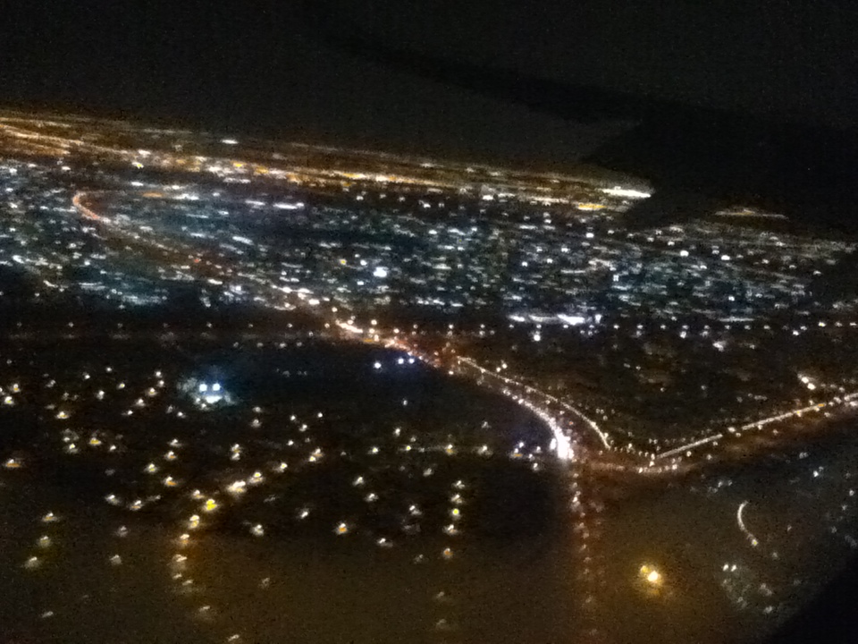 Dubai aerial view landing frankmwenda