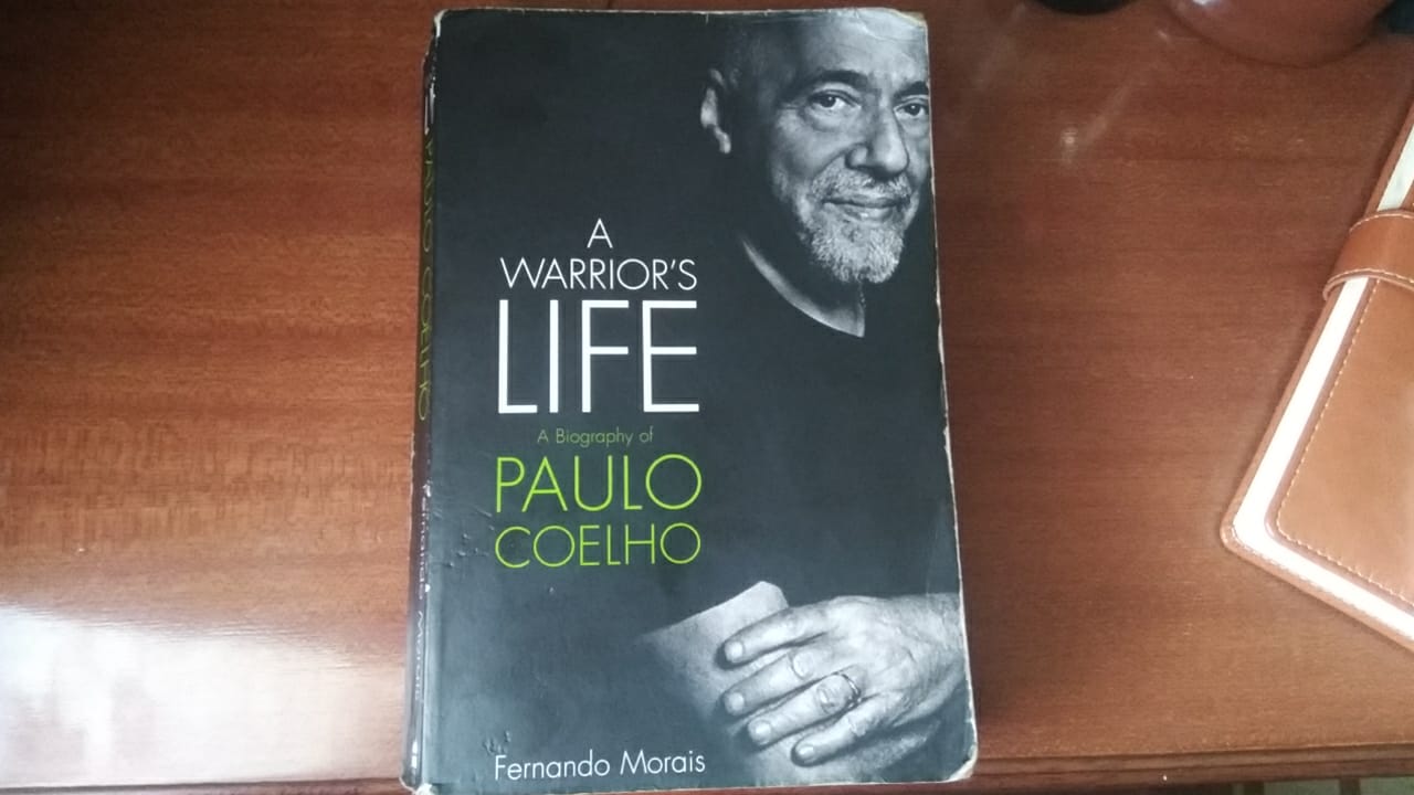 Book I read The Biography of Paulo Coelho A Warrior's Life FRANKMWENDA